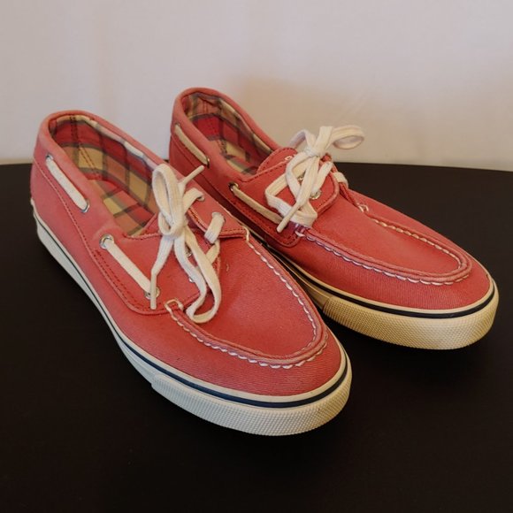 Red Sperry Top Sider Women's Size 8.5M - Picture 4 of 6